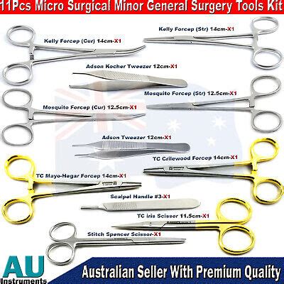 Minor Surgery Basic Tools Surgical Instruments Dental Dissecting Suture ...