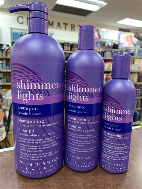 Clairol Shimmer Lights Original Shampoo Blonde and Silver 8oz – Choice Forever Beauty