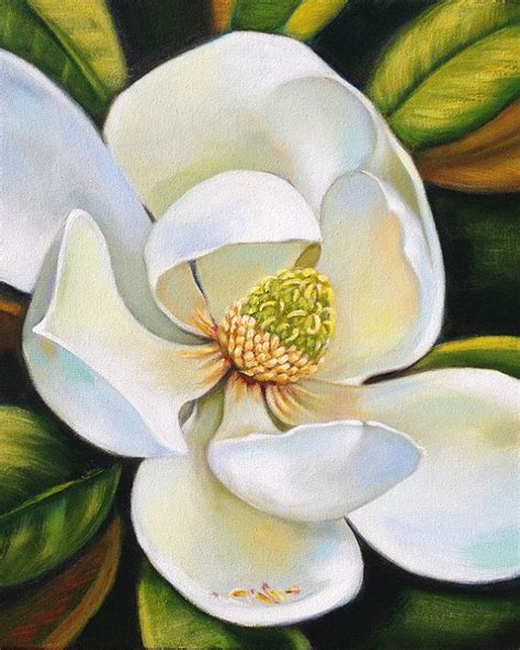 Pin by Corne C on Art by me, Robyn Joy Chapman | Magnolia painting ...