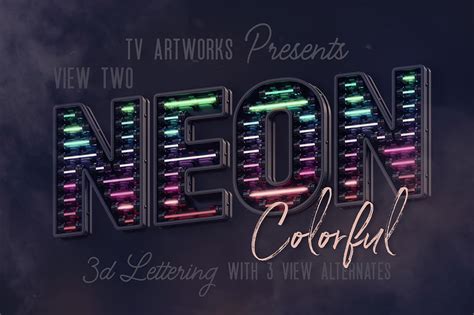 Neon Lettering Super Bundle - Dealjumbo