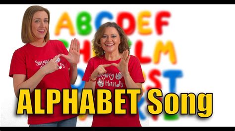 Makaton - ALPHABET SONG - Singing Hands - YouTube