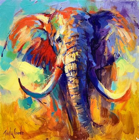 ETERNAL JOURNEY Print Elephant Canvas Elephant Artwork | Etsy