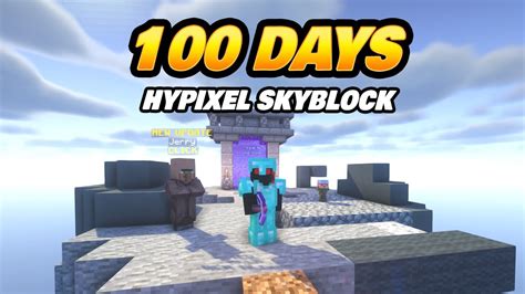 100 Days of Hypixel Skyblock (Day 1) - YouTube