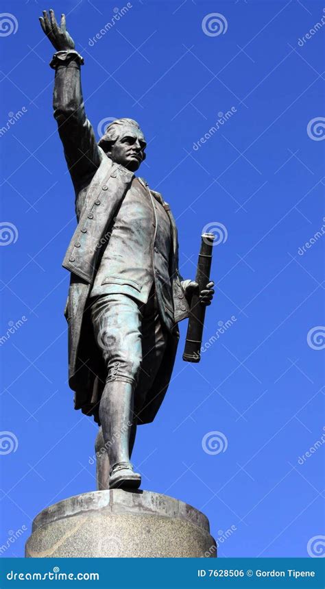 Captain Cook statue stock photo. Image of explore, leader - 7628506