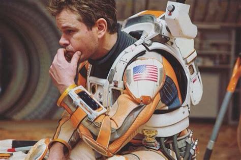 Matt Damon in The Martian | The martian, Matt damon, Space suit