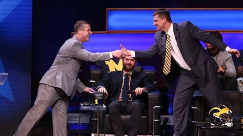 John Harbaugh speaks on Michigan scandal, brother Jim’s ban: ‘They don ...