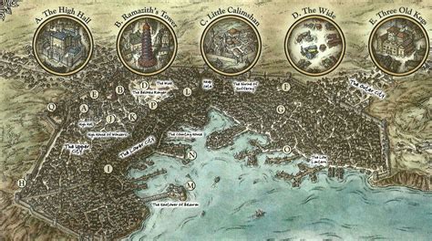 Pin by Cody White on d&d | Fantasy city map, Fantasy map, Fantasy city