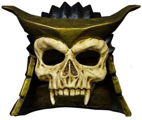 Mortal Kombat Deluxe Shao Kahn Helmet Trick or Treat Studios - ToyWiz