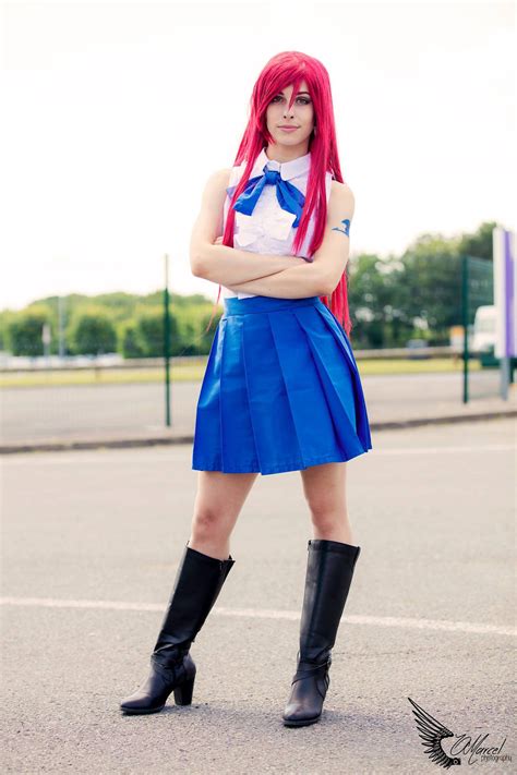 Erza Scarlet Casual Outfit Cosplay by YuukoScarlet on DeviantArt