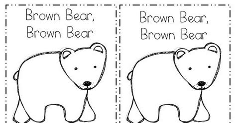 Brown Bear Brown Bear Printable Book