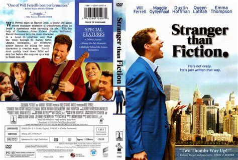 Stranger Than Fiction - Movie DVD Scanned Covers - 2078Stranger Than Fiction R1 Scan :: DVD Covers