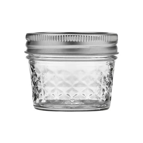 Ball Regular Mouth 4oz Quilted Pint Mason Jars, 12 Count - Walmart.com