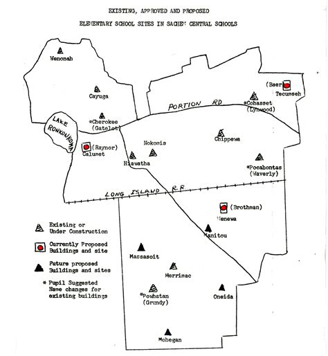 Map shows original elementary suggestions | Sachem Report