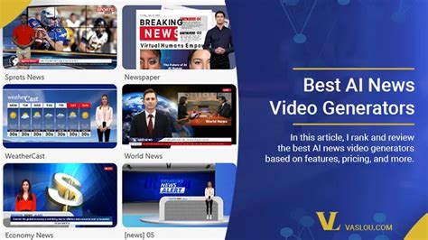 3 Best AI News Video Generators in 2024 to Grab Your Viewers