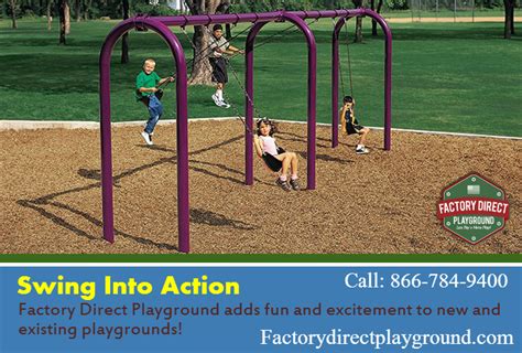 Stay Connected With Swings In Your Playground | Commercial Playground ...