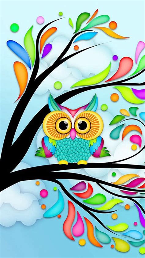 Cute Owl iPhone Wallpapers - WallpaperSafari