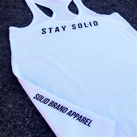 Stay Solid Razor Back Tank