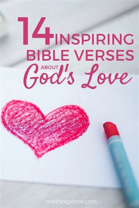 14 Inspiring Bible Verses about God's Love (Powerful Scripture)