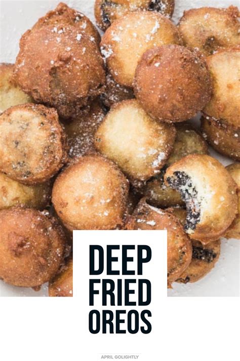 Deep Fried Oreos Recipe - April Golightly