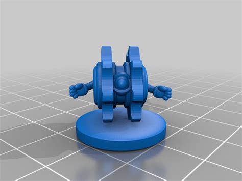 Free 3D file Monodrone Modron Pathfinder Starfinder DnD 28mm NPC・Template to download and 3D ...