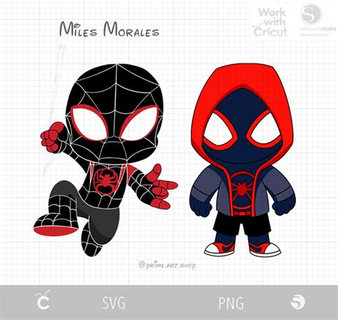 Miles Morales Baby Spider man spiderverse Black spiderman - Inspire Uplift