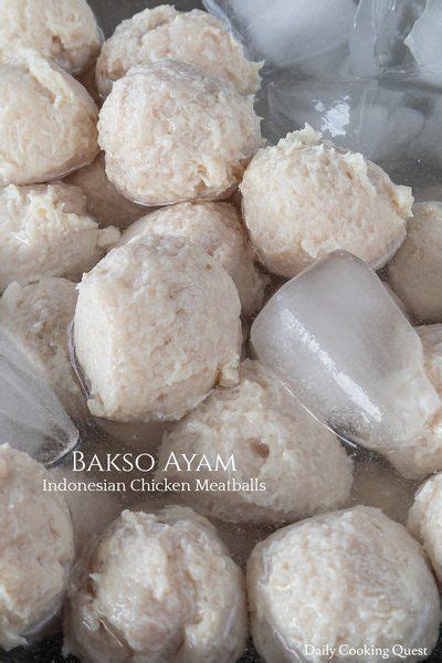 Bakso Ayam | Recipe | Recipes, Indonesian food, Food