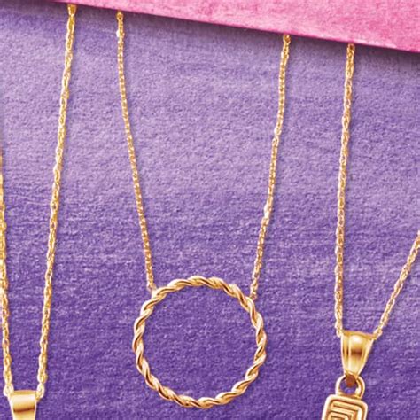 10K Gold Circle Necklace | Montgomery Ward