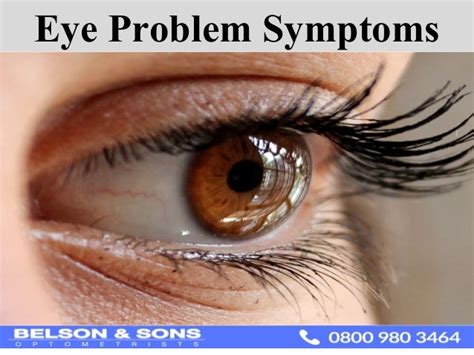 Eye Problem Symptoms