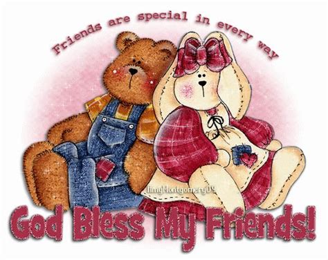 God bless my friends | Glitter graphics, Friends, Friendship