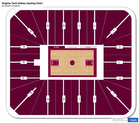 Cassell Coliseum Seating Charts - RateYourSeats.com