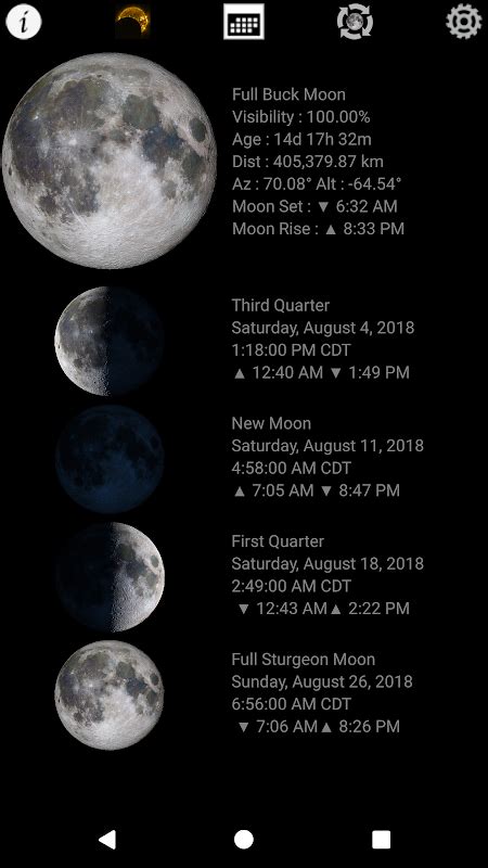 Lunar Phase - Moon Phases Calendar APK for Android - Download