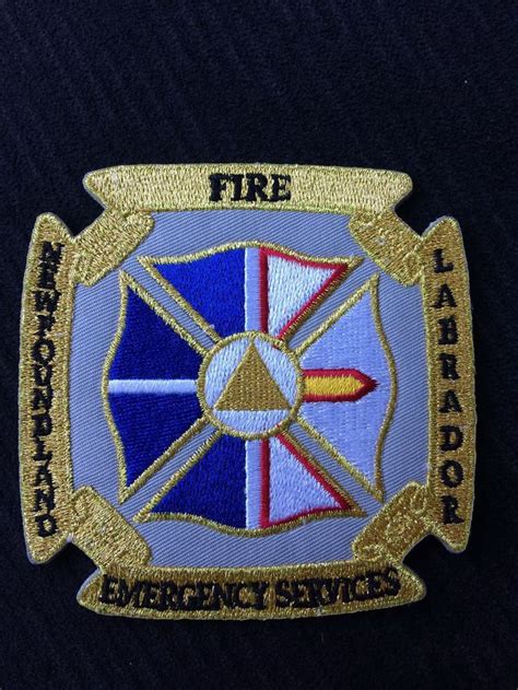 Patch fire Newfoundland and Labrador fire department Canada New # SUPER ...