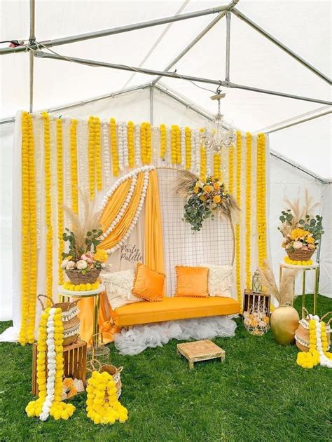 10 easy mehndi decoration ideas for bridal mehndi ceremony