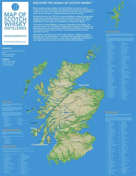 The Updated Scotch Whisky Map | Inside the Cask