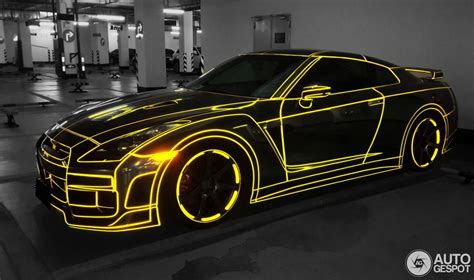 TRON style GT-R anyone? | Nissan gt, Nissan gt-r, Car painting