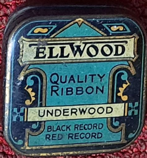 Typewriter Ribbon, Underwood Ellwood Box – WALLSEND LOCAL HISTORY SOCIETY