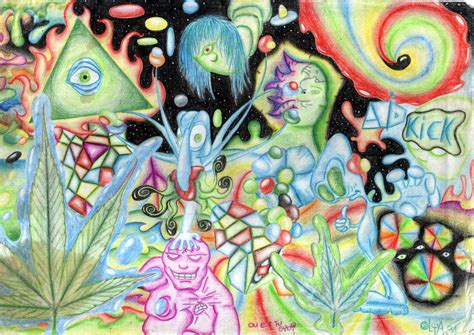 Lsd Fantasy #5 (But first drawing ever made) by SdfMental on DeviantArt