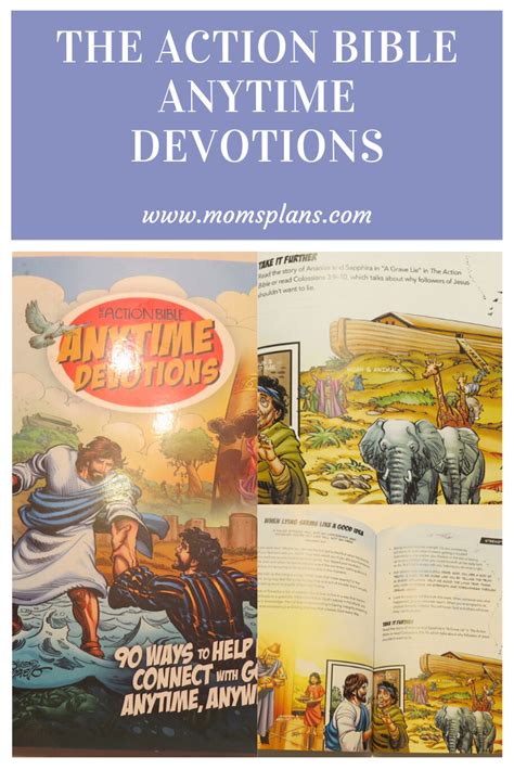 The Action Bible Anytime Devotions {Homeschool Crew Review} - Mom's Plans