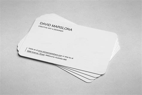 Easy Print Business Card Design · Graphic Yard | Graphic Templates Store