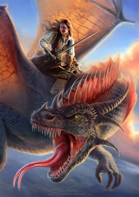 ArtStation - Dragon Rider Portrait