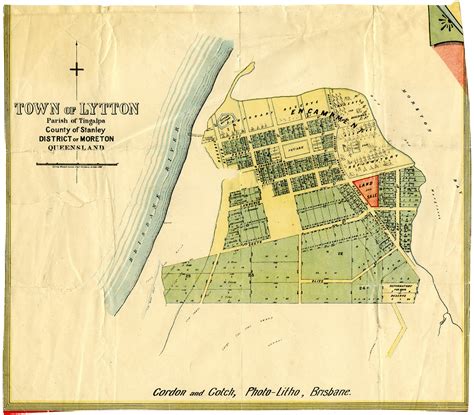 Map of Town of Lytton | This little map of the town of Lytto… | Flickr