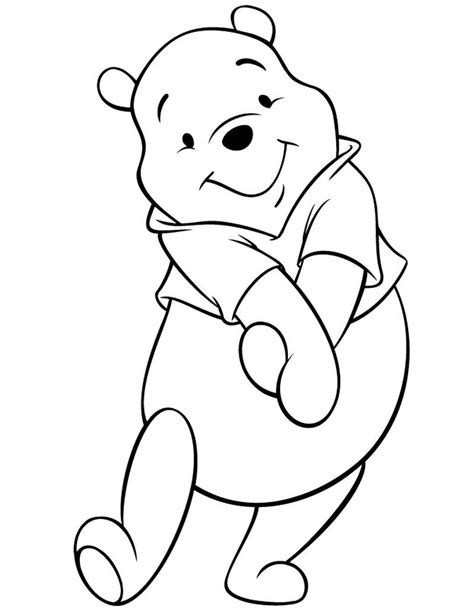 Pooh Bear Printable Coloring Pages - LesliefvValentine