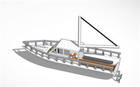 3D design Motor Boat | Tinkercad