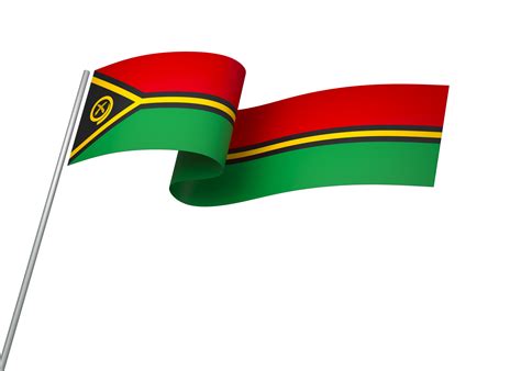 Vanuatu flag element design national independence day banner ribbon png 38244110 PNG