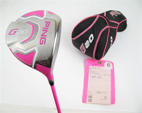 Ping G20 Bubba Watson Limited Edition 2012 PINK Driver 10.5 degree w ...