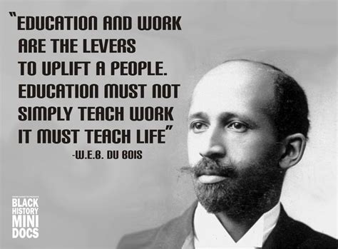 Teach Life - W.E.B. Du Bois | Teaching life, Black history, Black leaders