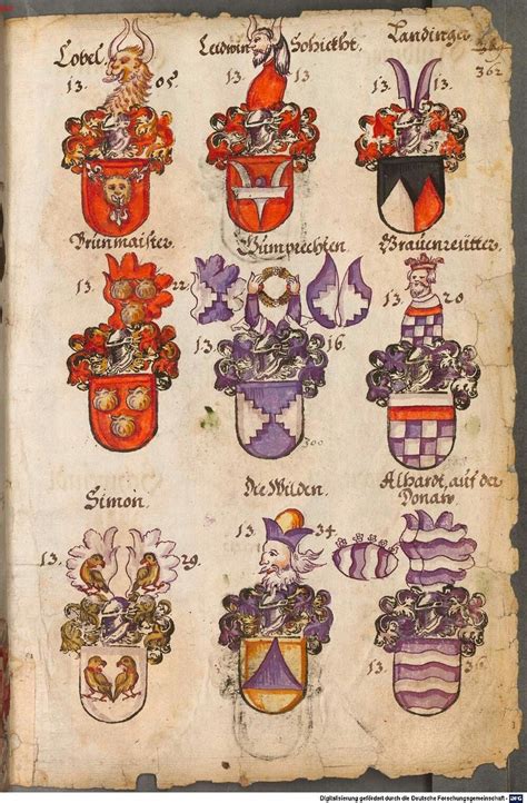 Wappen / Coats of Arms / Escudos Heráldicos | Blason, Héraldique, Illustrations