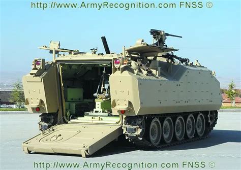 ACV-15 tracked IFV Armored Infantry Fighting Vehicle FNSS | Turkey ...