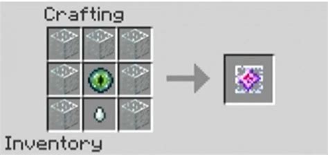 Minecraft Ender Crystal Recipe - RECIPESJ