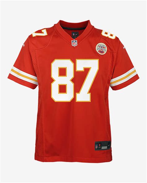 Jersey Nike de la NFL para niños talla grande Travis Kelce Kansas City ...